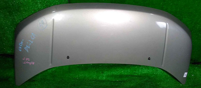 Капот серебро в сборе с шумоизоляцией (царапина с замятием, тычки) 5900A202 BU для MITSUBISHI DELICA D:5 V CV 2007-2019