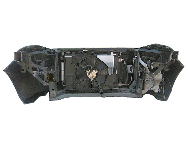 Ноускат синий бампер, суппорт, радиаторы, фары, заглушки ПТФ, решетки, диффузор, усилитель, бачок 2WD АКПП F20221JY0C BU для NISSAN TIIDA C11 2007-2014
