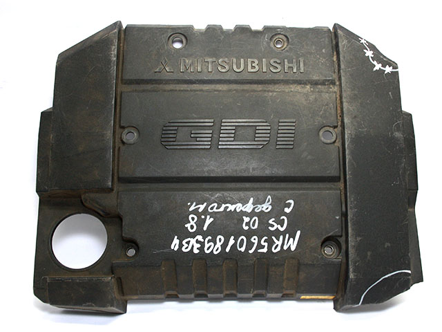 Крышка двигателя декоративная пластик (сломан угол) MR560189 3BU (Б/У) для MITSUBISHI LANCER CEDIA RHD CS 2000-2003