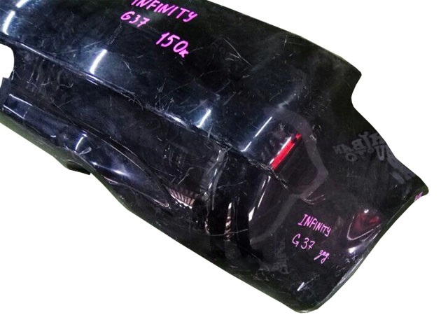 Бампер задний черный (царапины) 85022JL30H BU (Б/У) для INFINITI G IV V36 2007-2014