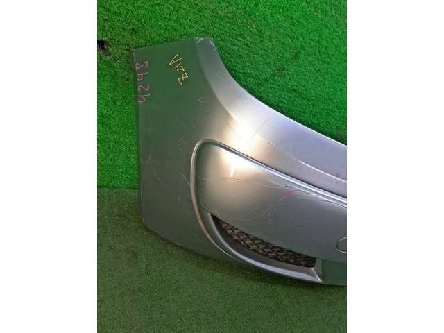 Бампер передний серебро в сборе с решеткой радиатора и заглушками 6400A277HB BU (Б/У) для MITSUBISHI COLT VI Z20 / Z30 2002-2008