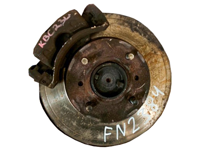 Кулак поворотный левый в сборе диск, суппорт 400155C506 BU (Б/У) для NISSAN SERENA I C23 1991-2001
