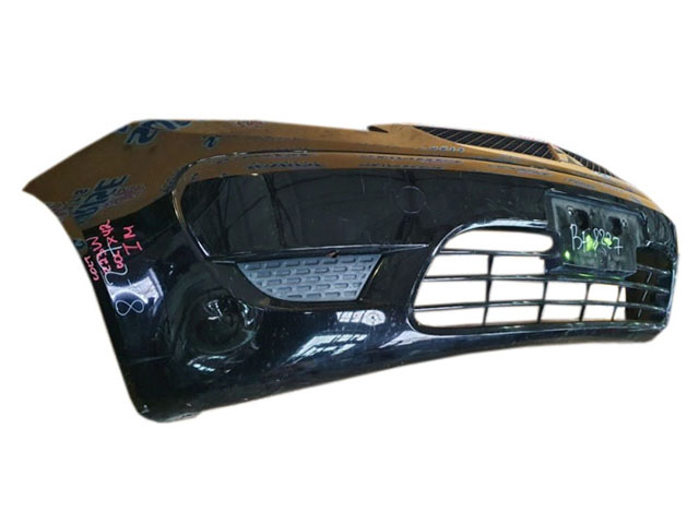 Бампер передний черный в сборе решетка радиатора, заглушки (вмятинки) 6400A279XC 1BU (Б/У) для MITSUBISHI COLT