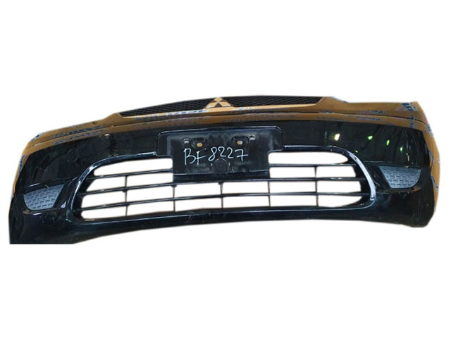 Бампер передний черный в сборе решетка радиатора, заглушки (вмятинки) 6400A279XC 1BU (Б/У) для MITSUBISHI COLT
