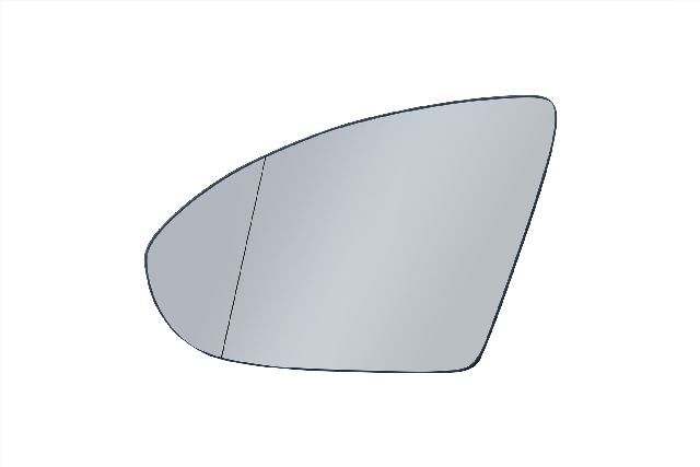 Стекло бокового зеркала (зеркальный элемент) левого с подогревом L026010503L для VOLKSWAGEN GOLF VII 5G 1 2013-н.в.