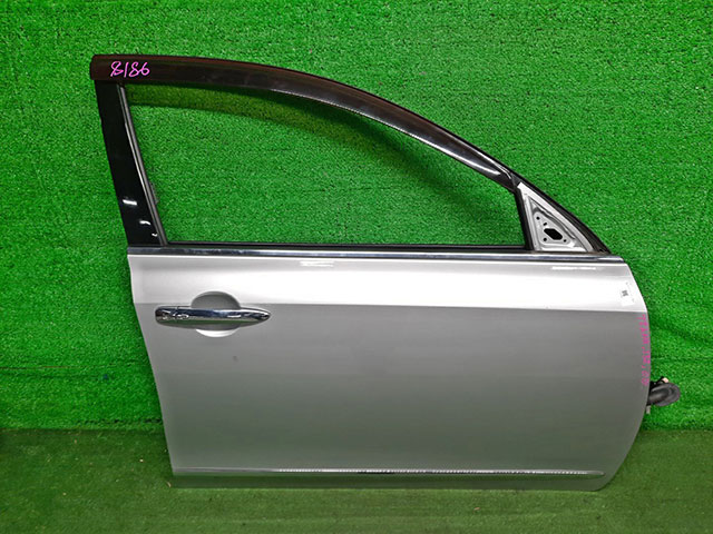 Дверь передняя правая серебро в сборе H010MJN2MA 3BU (Б/У) для NISSAN TEANA J32 2008-2011