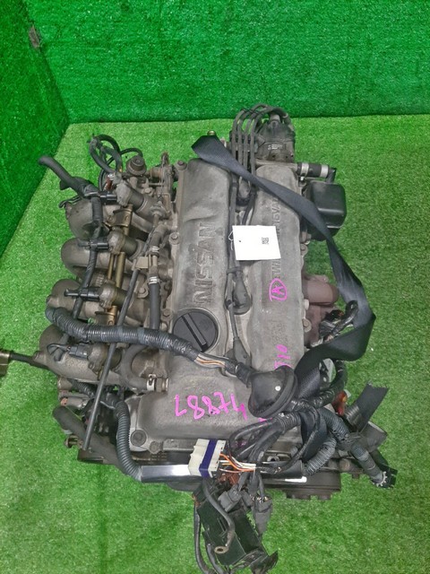 Двигатель (мотор) 1.8 SR18DE с навесным 939608A 1995г. 68000 км. 2WD АКПП в сборе 101020E0M0 BU