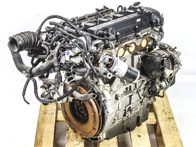 Двигатель (мотор) 2.5 L5-VE с навесным 10218895 2008г. 81000 км. 2WD МКПП в сборе L51002300A 1BU (Б/У) для MAZDA ATENZA GH 2008-2009