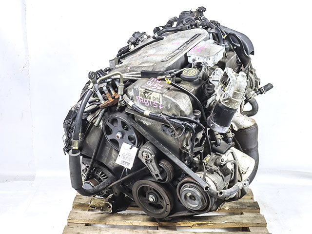 Двигатель (мотор) 2.5 V6 GY с навесным 256005 2002г. 87000 км. 2WD АКПП в сборе GYY1E500XC BU (Б/У) для MAZDA MPV LW 1999-2002