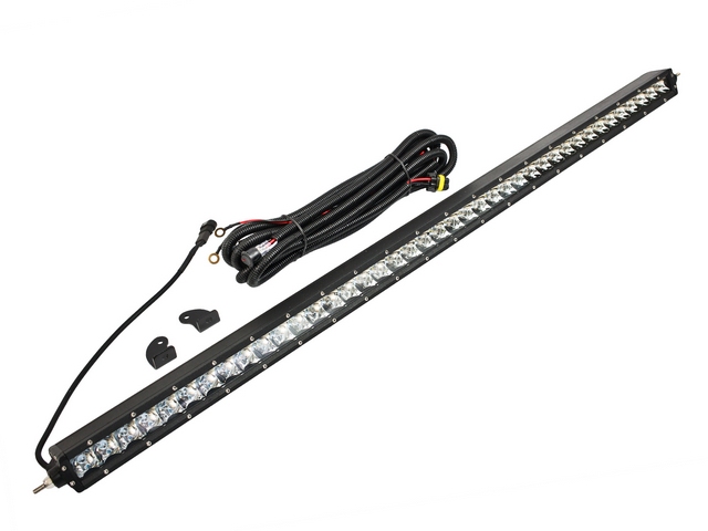 Фара LED-балка свето-диодная, однорядная, 40 ламп, с проводкой и кнопкой PLLPL3205FS05