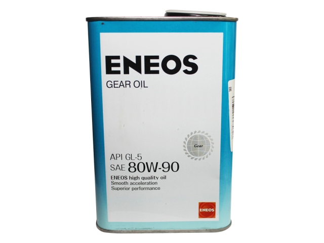 Масло трансмиссионное ENEOS GL-5 80W90 0.94л для редуктора моста, МКПП и раздатки  OIL1372 