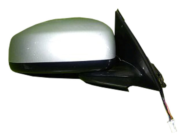 Зеркало заднего вида (боковое) правое электро, 7 контактов (лом кронштейна) 96301JK075 1BU (Б/У) для NISSAN SKYLINE V36 2006-2009