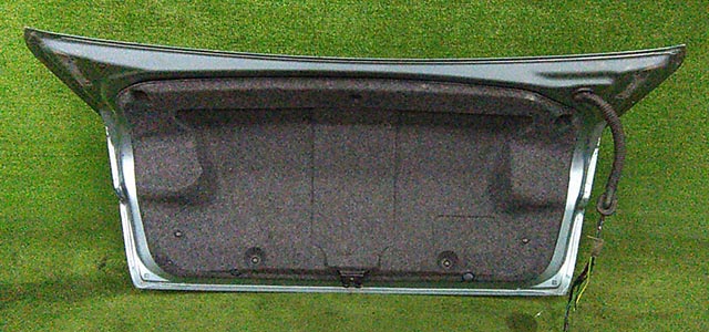 Крышка багажника серо-зеленая в сборе с фонарями, камера (потерта) 5920A135 1BU (Б/У) для MITSUBISHI LANCER X