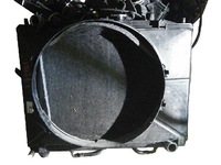 Радиатор охлаждения двигателя в сборе с диффузором, АКПП