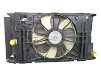 Радиатор охлаждения двигателя в сборе с диффузором и моторчиком
