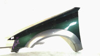 Крыло переднее левое зеленое с серым расширителем