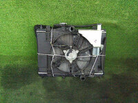 Радиатор охлаждения двигателя в сборе с диффузором, моторчик, крыльчатка АКПП