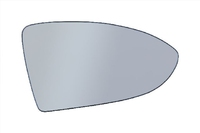 Стекло бокового зеркала (зеркальный элемент) правого с подогревом