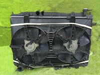 Радиатор охлаждения двигателя в сборе с диффузором, моторчики, АКПП