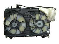 Радиатор охлаждения двигателя в сборе с диффузором, моторчики, бачок АКПП