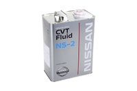 Масло трансмиссионное NISSAN CVT FLUID NS-2/J1 4л замена: KLE52-00004, CVT-Вариатор (без ступеней)