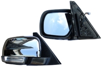 Зеркало заднего вида (боковое) левое электро, автоскладывание, с повторителем поворота, с подсветкой и подогревом