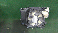Радиатор охлаждения двигателя в сборе с диффузором, моторчик, крыльчатка, корпус фильтра воздушного 2WD АКПП