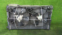 Радиатор охлаждения двигателя в сборе с радиатором кондиционера, диффузор, моторчики