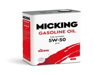 Масло моторное MICKING GASOLINE OIL MG1 5W-50 синтетика 4л.
