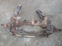 Балка (подрамник) передняя в сборе передняя часть с задней частью 4WD АКПП и рычагами
