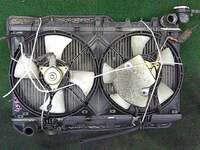 Радиатор охлаждения двигателя в сборе с диффузором и моторчиками, АКПП