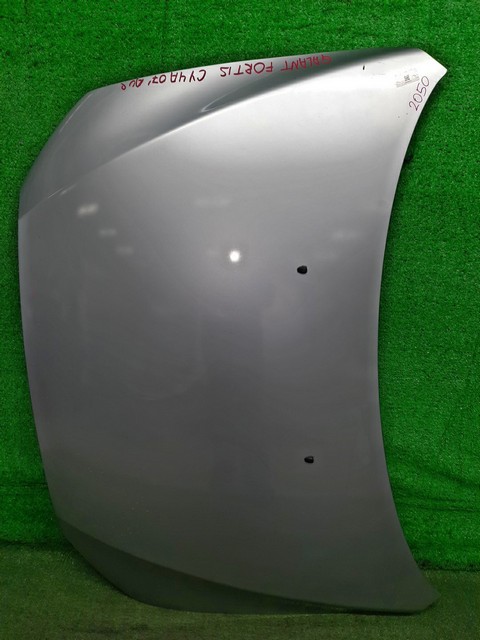 Капот серебро в сборе с шумоизоляцией (дефект ЛКП) 5900A209 7BU (Б/У) для MITSUBISHI LANCER X