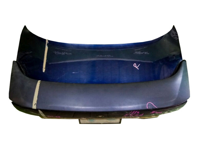 Крышка багажника синяя в сборе со спойлером, с фонарями MB861836 BU для MITSUBISHI GALANT ЕВРОПА E5 1993-1997 / LEGNUM RHD