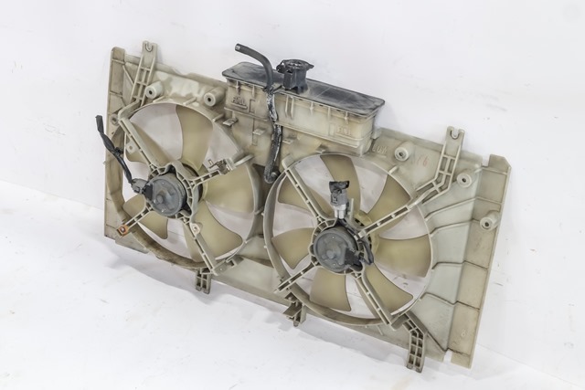 Диффузор вентилятора охлаждения радиатора в сборе с моторами и расширительным бачком LF2015025 BU