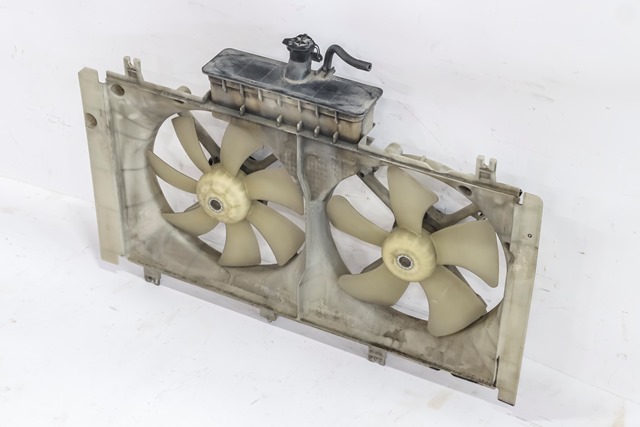 Диффузор вентилятора охлаждения радиатора в сборе с моторами и расширительным бачком LF2015025 BU