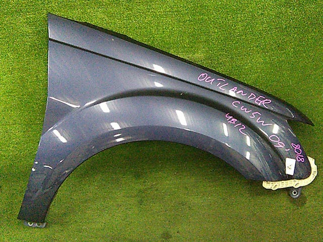 Крыло переднее правое темно-синее в сборе с кронштейном (потерто) 5220D140 2BU (Б/У) для MITSUBISHI OUTLANDER XL CW 2007-2010