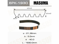 Ремень поликлиновой MASUMA 6PK2565
